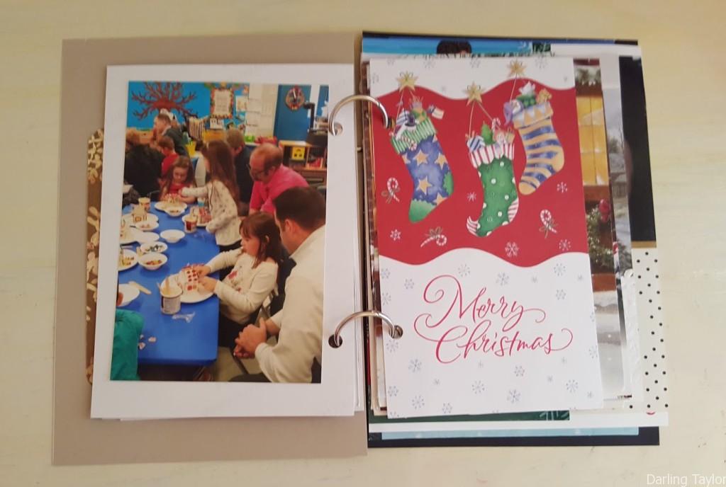 How to Recycle Old Christmas Greeting Cards into a Christmas Keepsake-Photo Album
