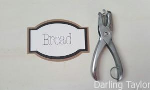 Organize your Pantry with these Easy DIY Card Stock Labels. Her DIY and organizing ideas are amazing!