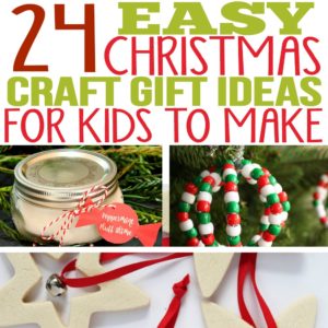 I love these Christmas craft ideas for kids that are easy! My children loved these DIY craft ideas and made the hand prints ornaments to give to their grandparents for a holiday gift to hang on their Christmas tree. There's also a recipe for slime which my kids plan to make for their friends and would be cute stocking stuffers for kids!