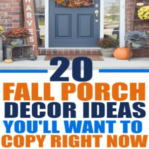 These fall porch decorations are easy to replicate and these fall outdoor decorating ideas will inspire you to decorate your front porch for fall! Most of these fall porch ideas feature pumpkins, fall colors, fall fabrics, fall flowers, and other fall porch decorating ideas to give you inspiration for your home! fall decor ideas diy dollar stores | fall decor ideas diy front doors | fall decor ideas diy autumn | fall decor ideas for the home | fall decor ideas for the porch | rustic fall decor ideas | rustic fall decor ideas for the porch | rustic fall decor ideas for the porch #falldecor #pumpkindecor #pumpkinspice #fallporchideas #fallfrontporch #fallporchdecor #fallporchideas