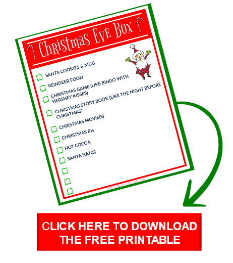 What To Put In A Christmas Eve Box Free Printable - Simple Made Pretty (2020)